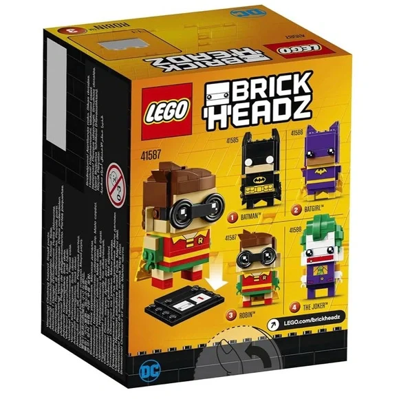 NWT NIB LEGO BrickHeadz DC Robin 41587 101 pcsRetired Model